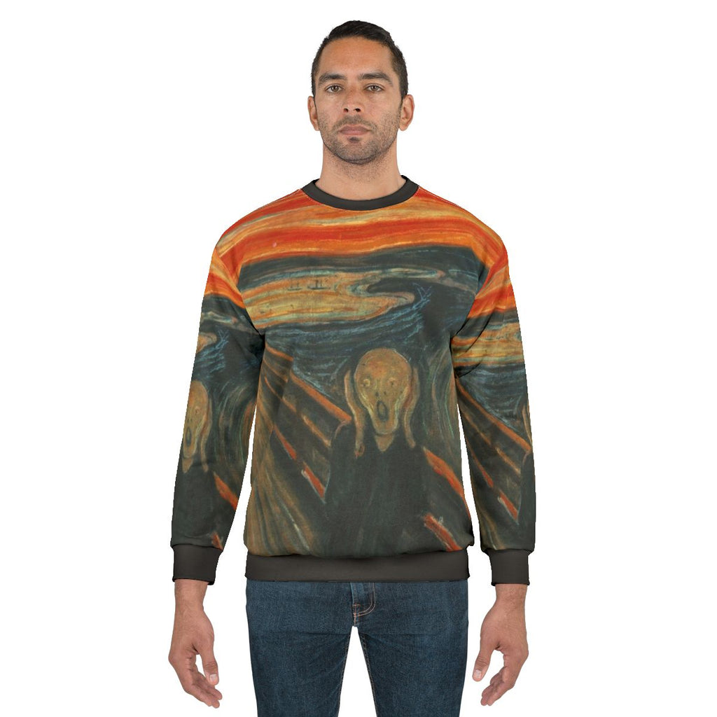 Edvard Munch 'The Scream' graphic design sweatshirt