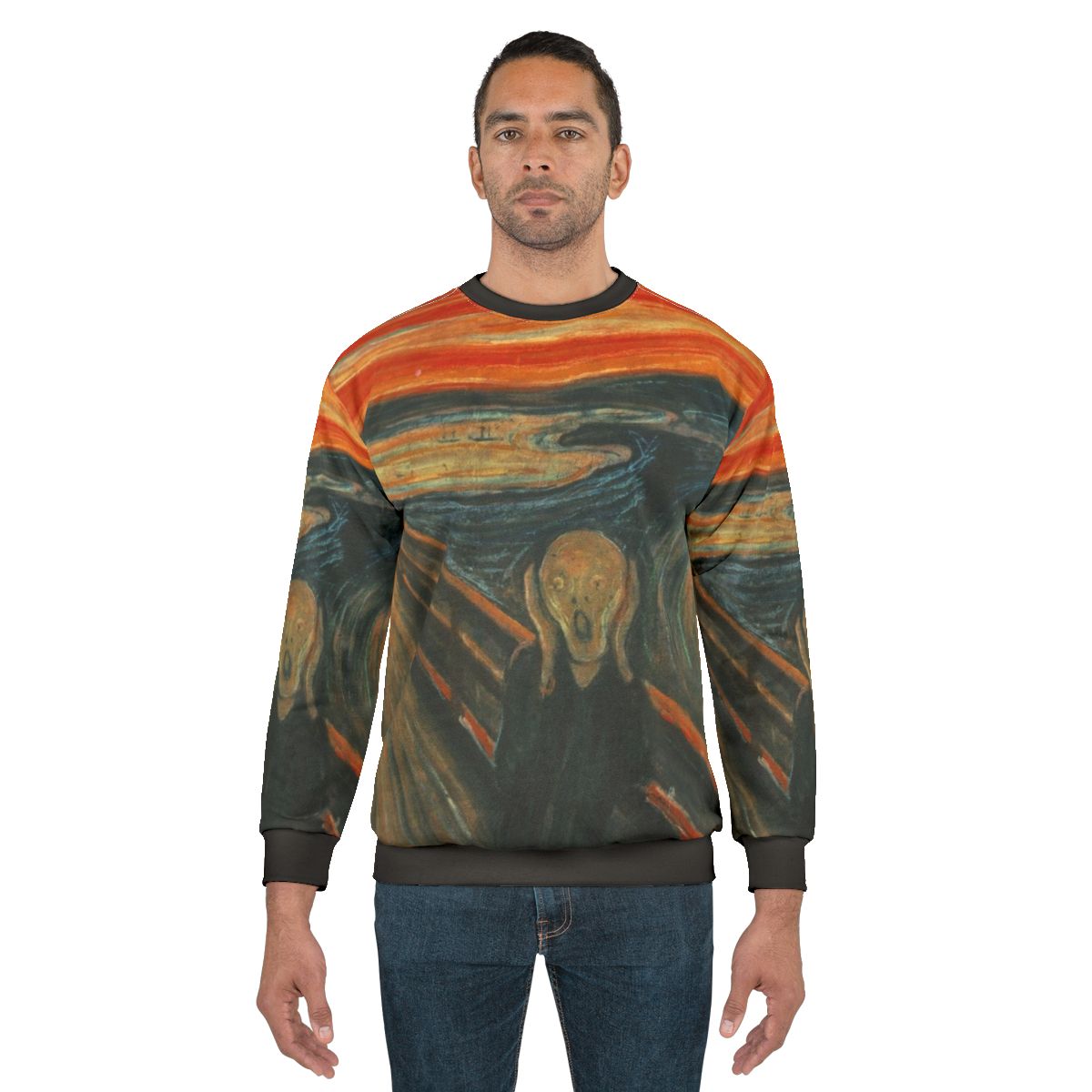 Edvard Munch 'The Scream' graphic design sweatshirt