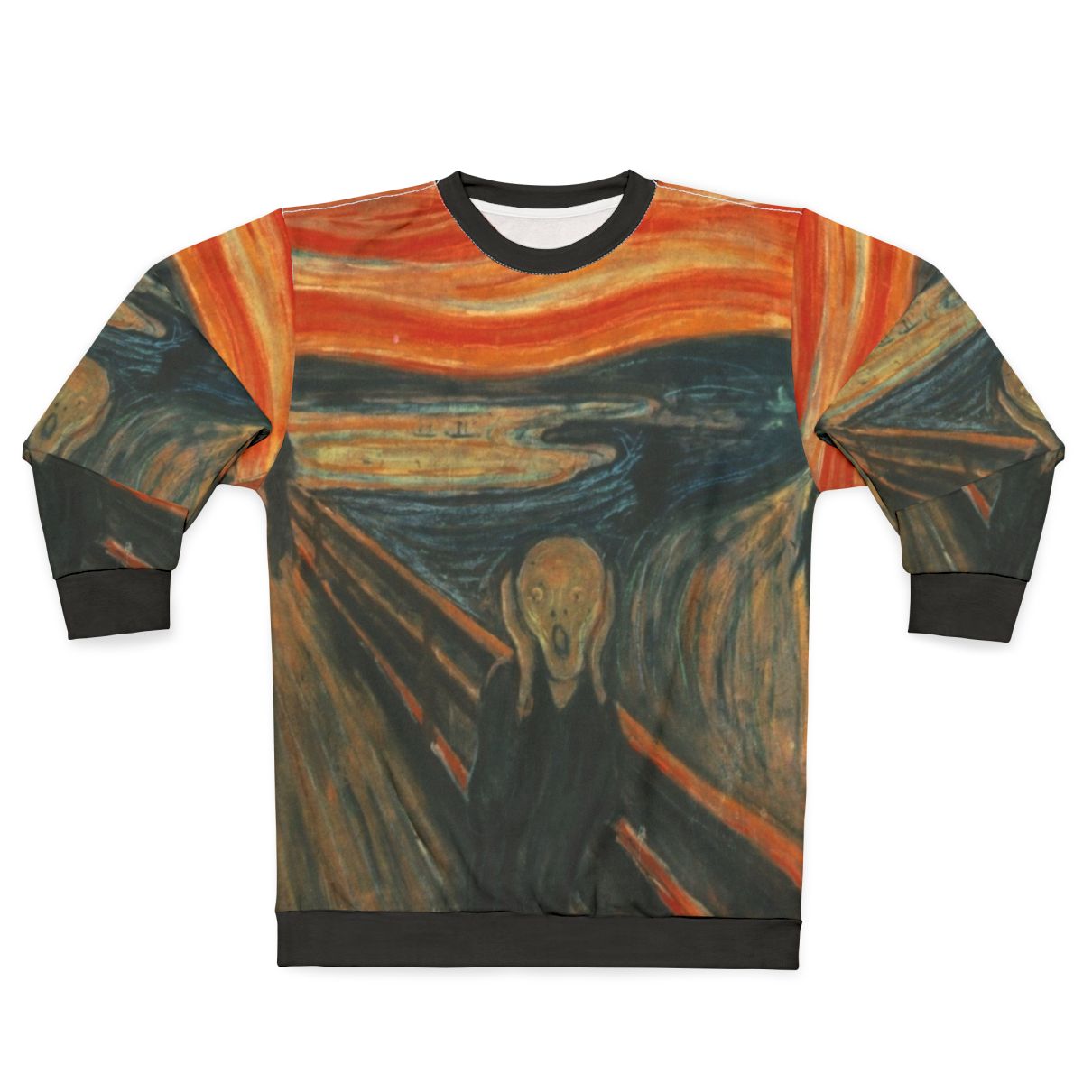 Edvard Munch's 'The Scream' printed on a sweatshirt