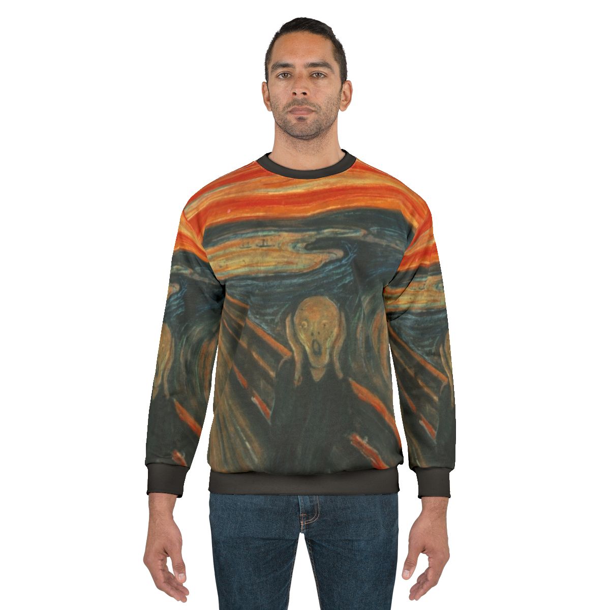 Edvard Munch's 'The Scream' printed on a sweatshirt
