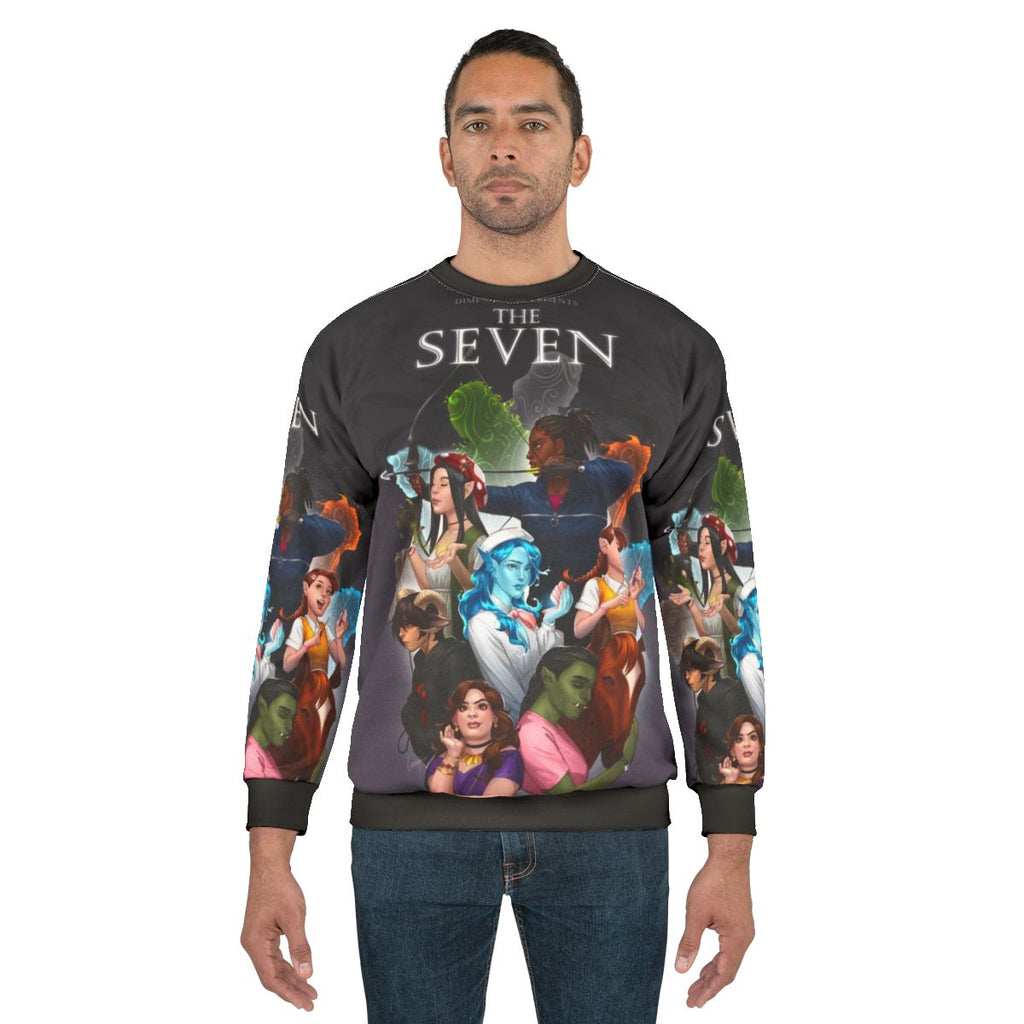 Dimension20 'The Seven Maidens' fantasy sweatshirt