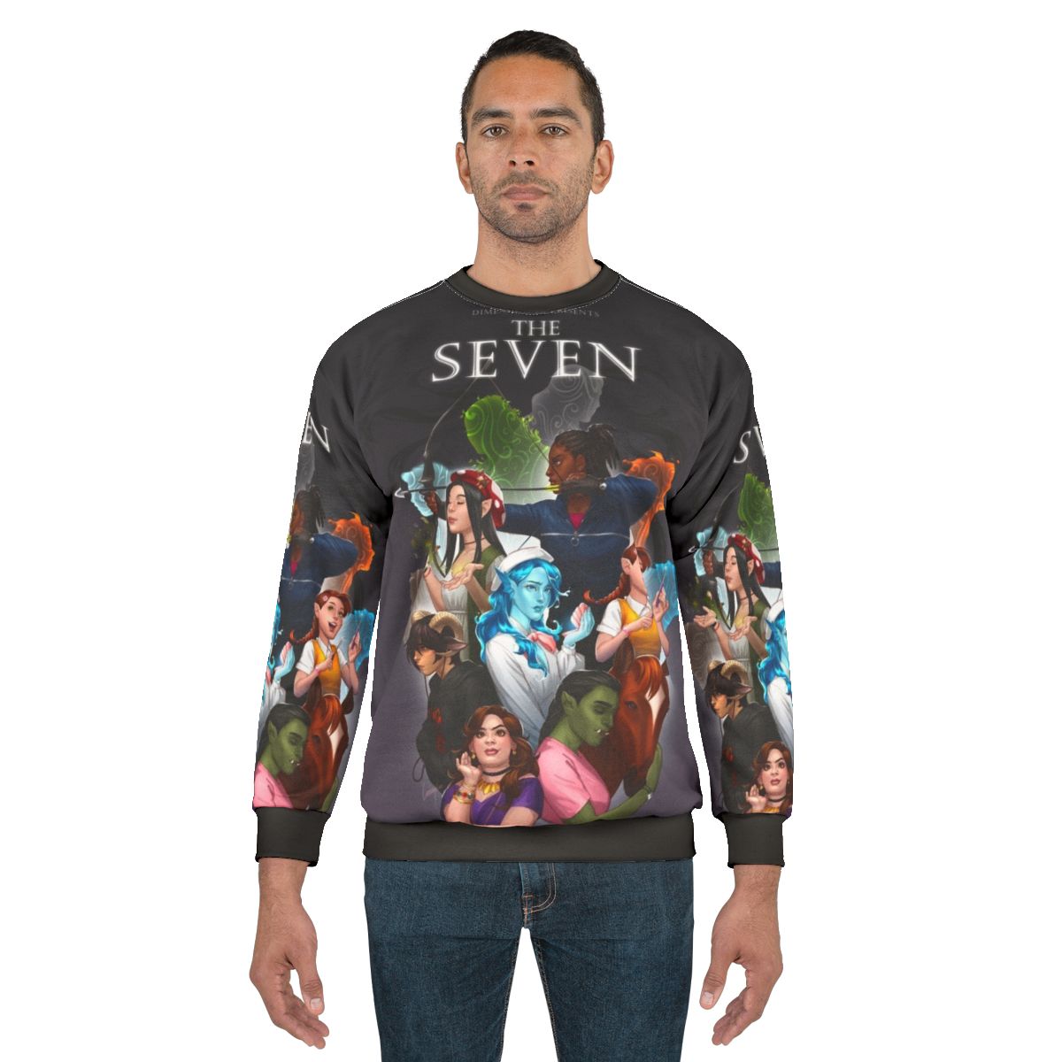 Dimension20 'The Seven Maidens' fantasy sweatshirt