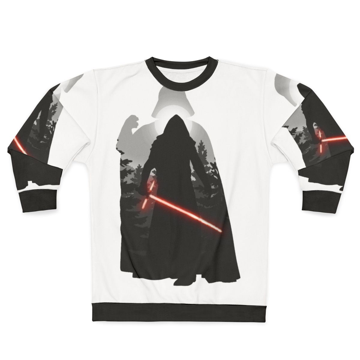 Dark Side Sins Sweatshirt - Featuring Kylo Ren and Darth Vader Inspired Design