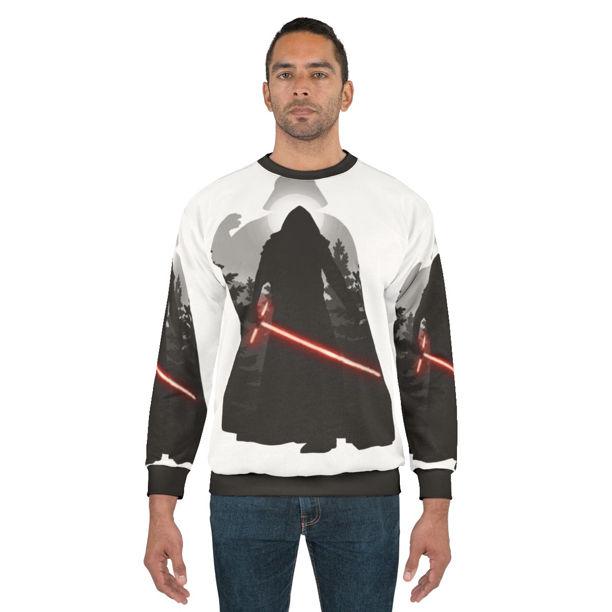Dark Side Sins Sweatshirt - Featuring Kylo Ren and Darth Vader Inspired Design