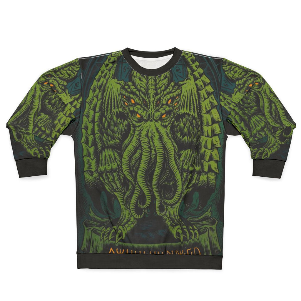 Cthulhu sweatshirt featuring the Sleeper of R'lyeh