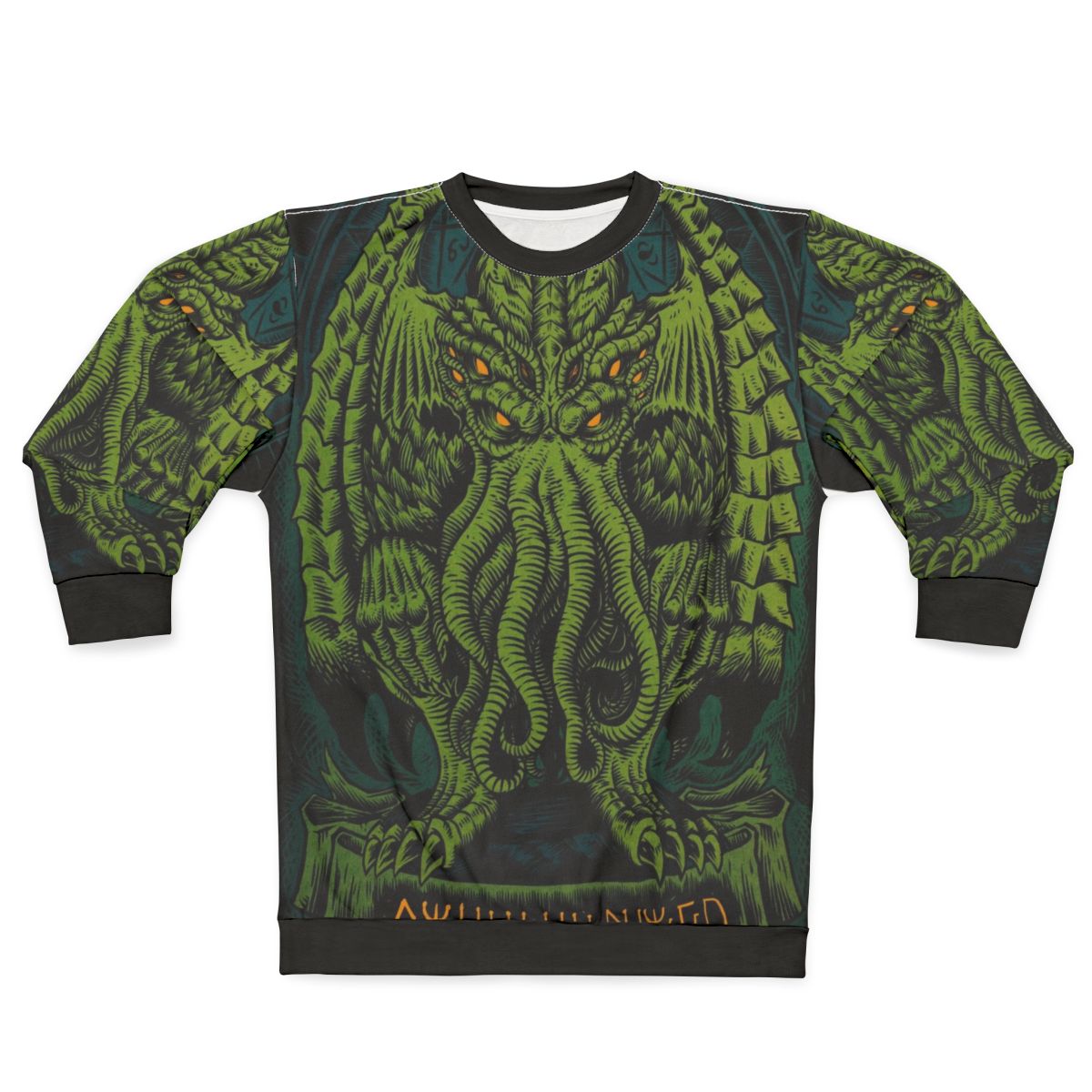 Cthulhu sweatshirt featuring the Sleeper of R'lyeh
