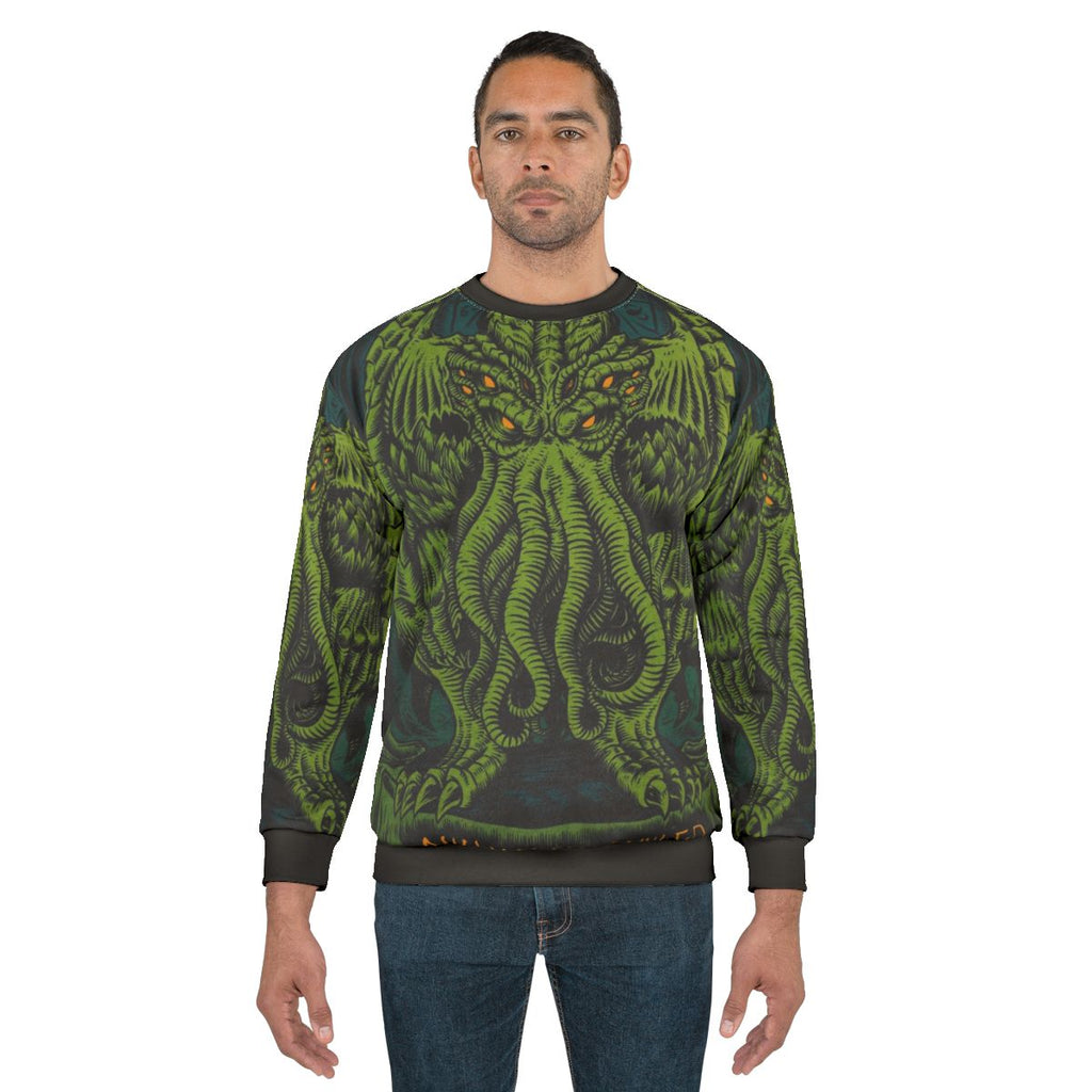 Cthulhu sweatshirt featuring the Sleeper of R'lyeh