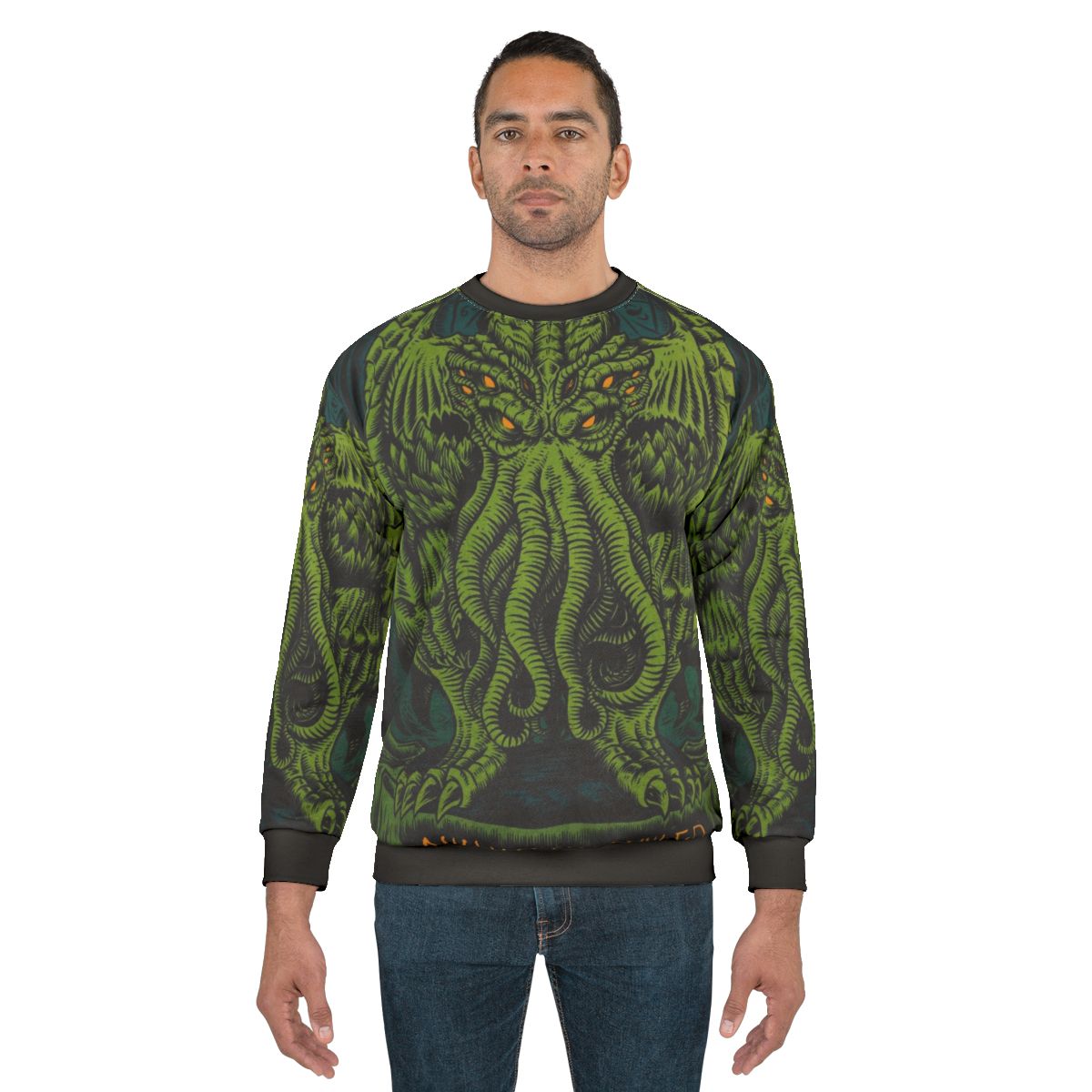 Cthulhu sweatshirt featuring the Sleeper of R'lyeh