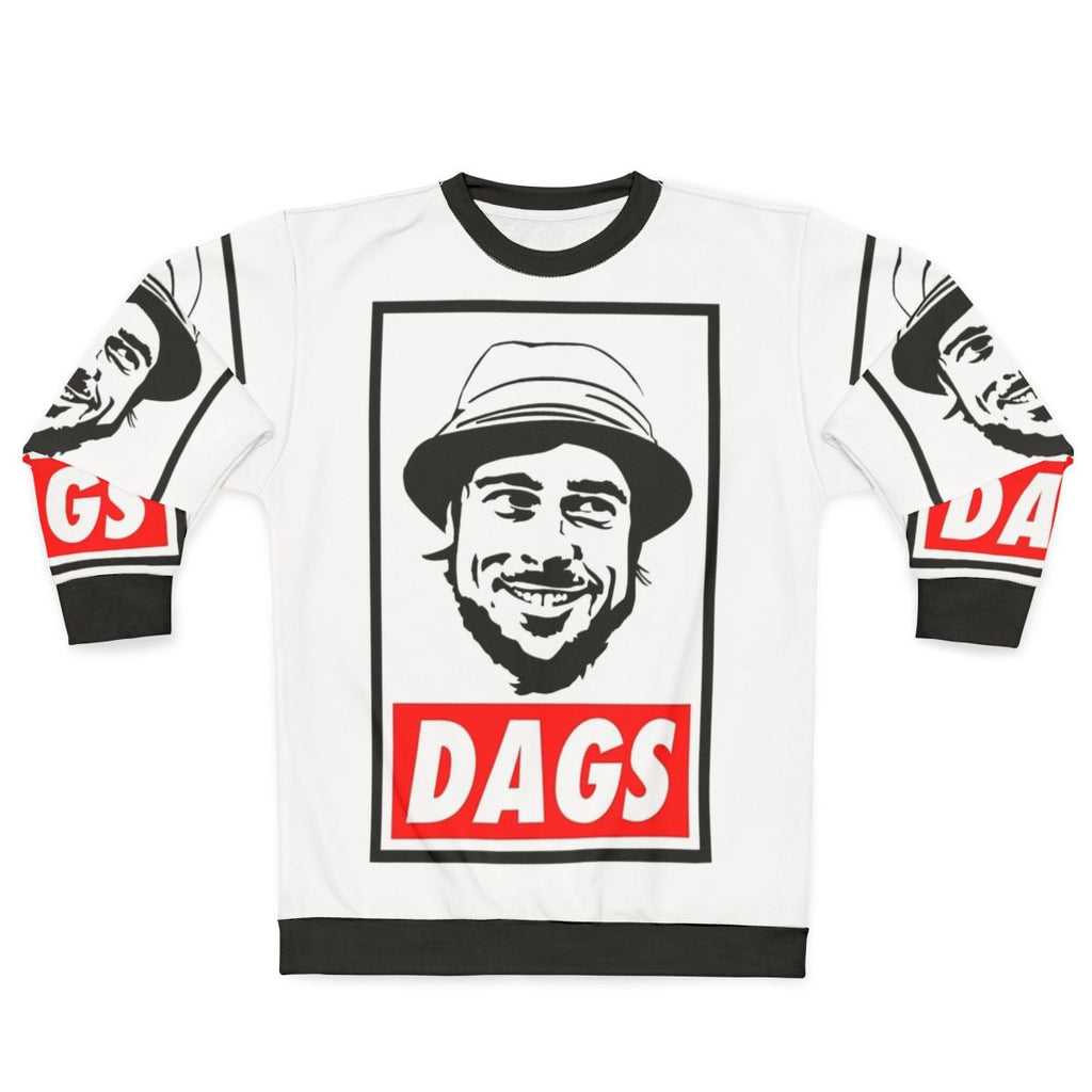Gipsy-inspired "The Snatch" Micky Dags sweatshirt design