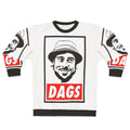 Gipsy-inspired "The Snatch" Micky Dags sweatshirt design