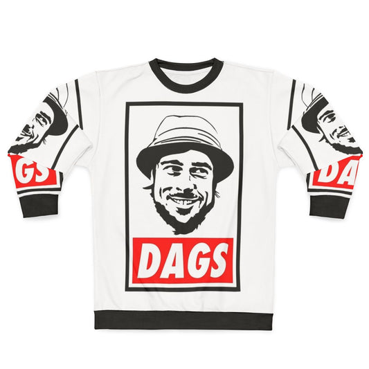 Gipsy-inspired "The Snatch" Micky Dags sweatshirt design