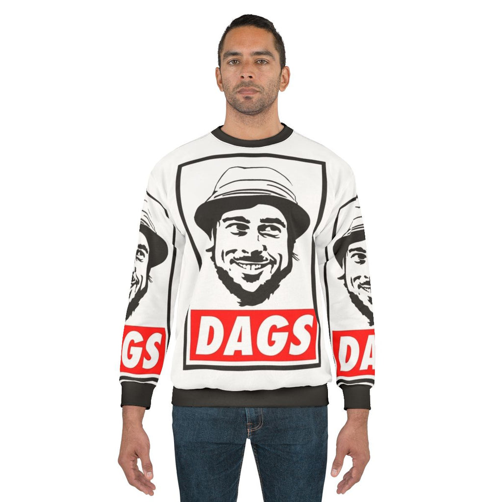 Gipsy-inspired "The Snatch" Micky Dags sweatshirt design
