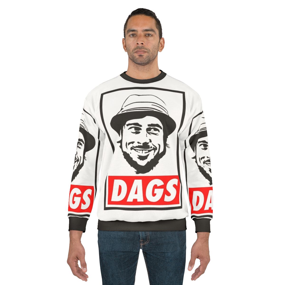 Gipsy-inspired "The Snatch" Micky Dags sweatshirt design