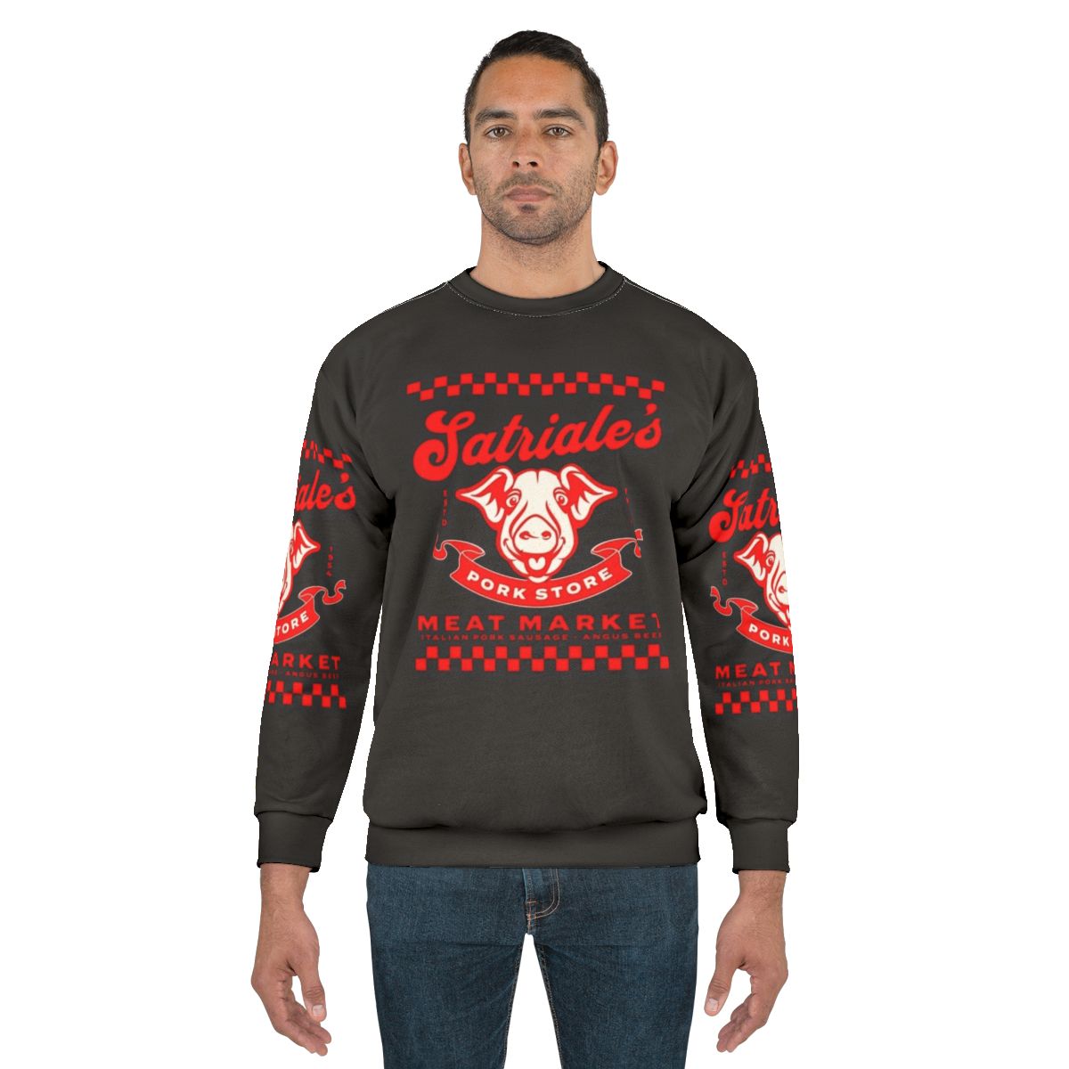 The Sopranos Satriale's Pork Store Funny BBQ Sweatshirt