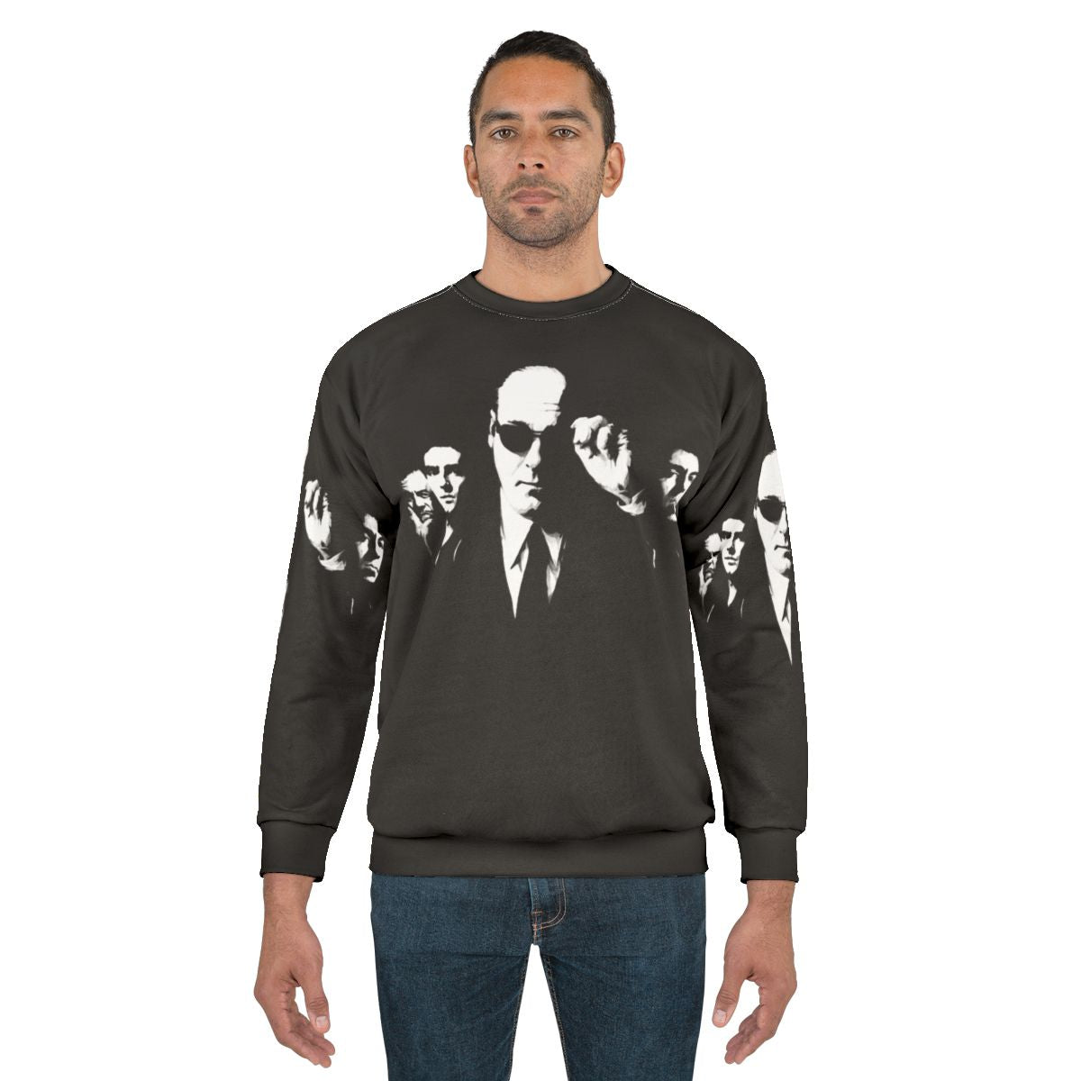 Sopranos Sweatshirt with Tony Soprano and "Bada Bing" Logo