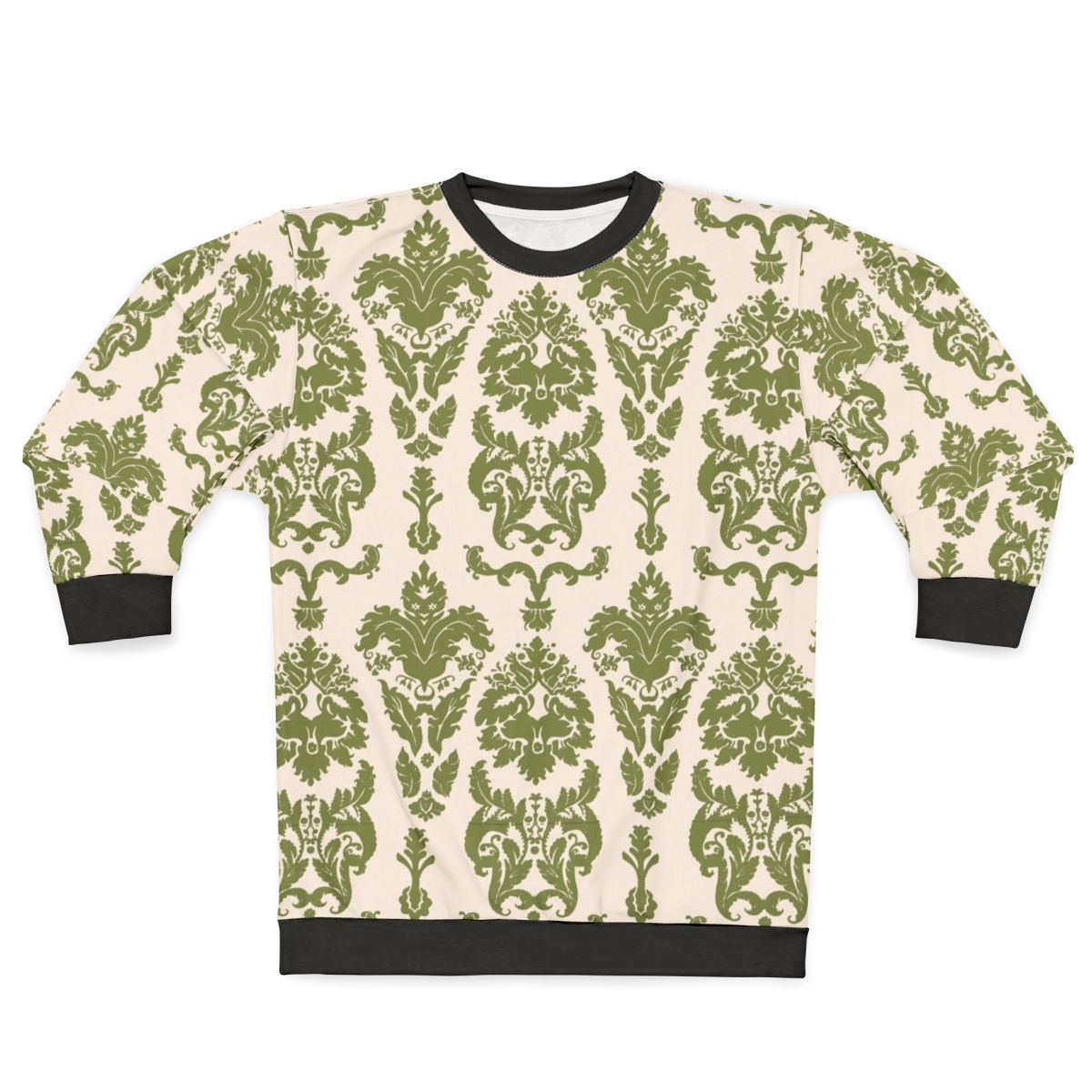 The Sound of Music inspired sweatshirt with curtain pattern design