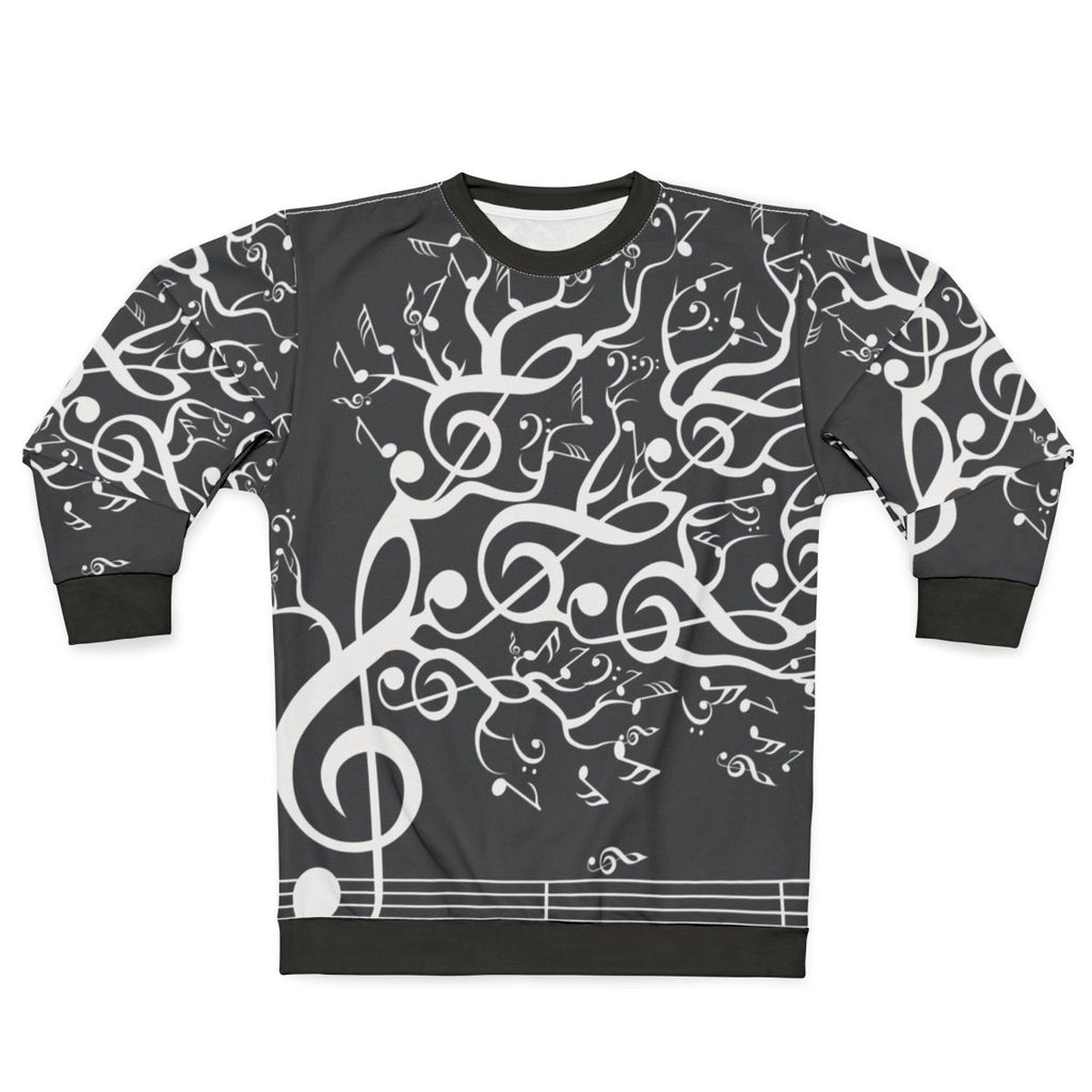 Nature Sound In Motion White Sweatshirt