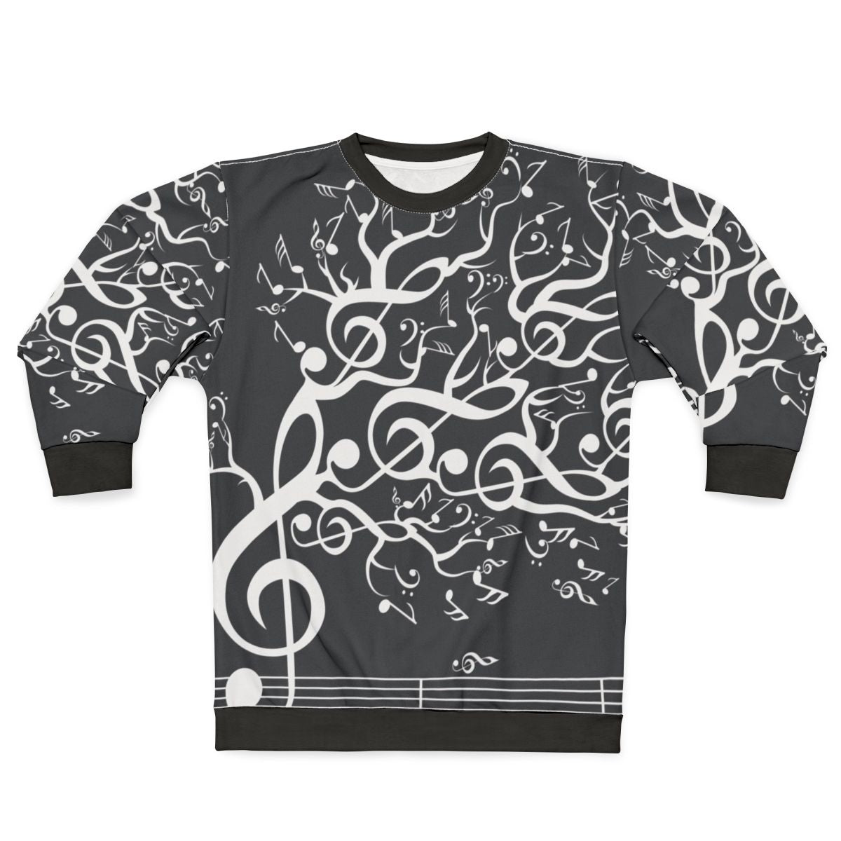 Nature Sound In Motion White Sweatshirt