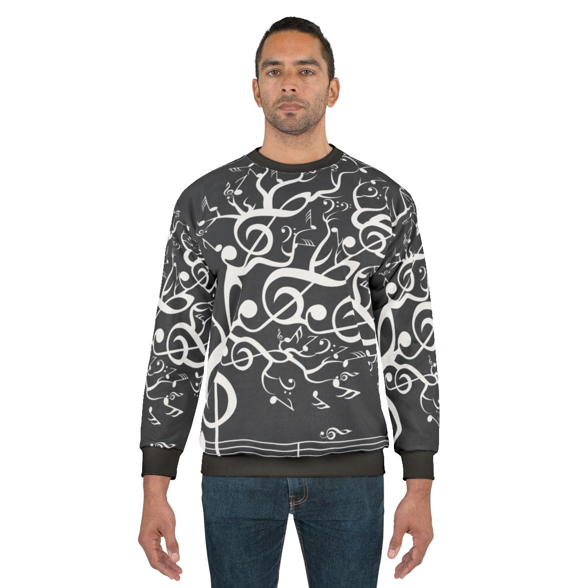 Nature Sound In Motion White Sweatshirt