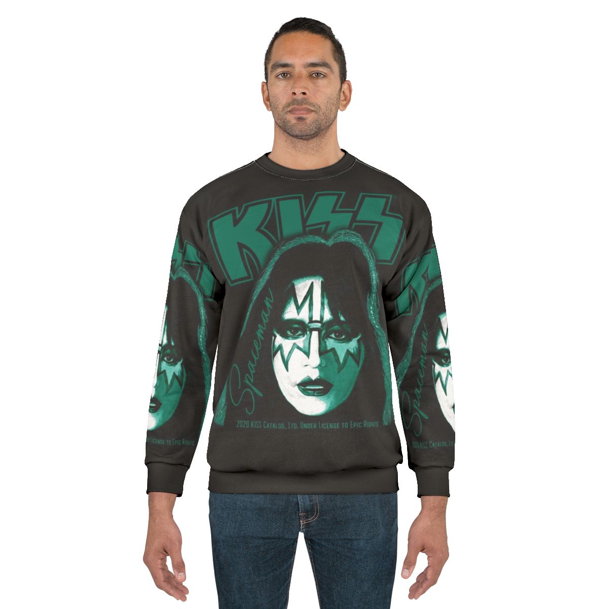 Spaceman Kiss Rock Band Sweatshirt