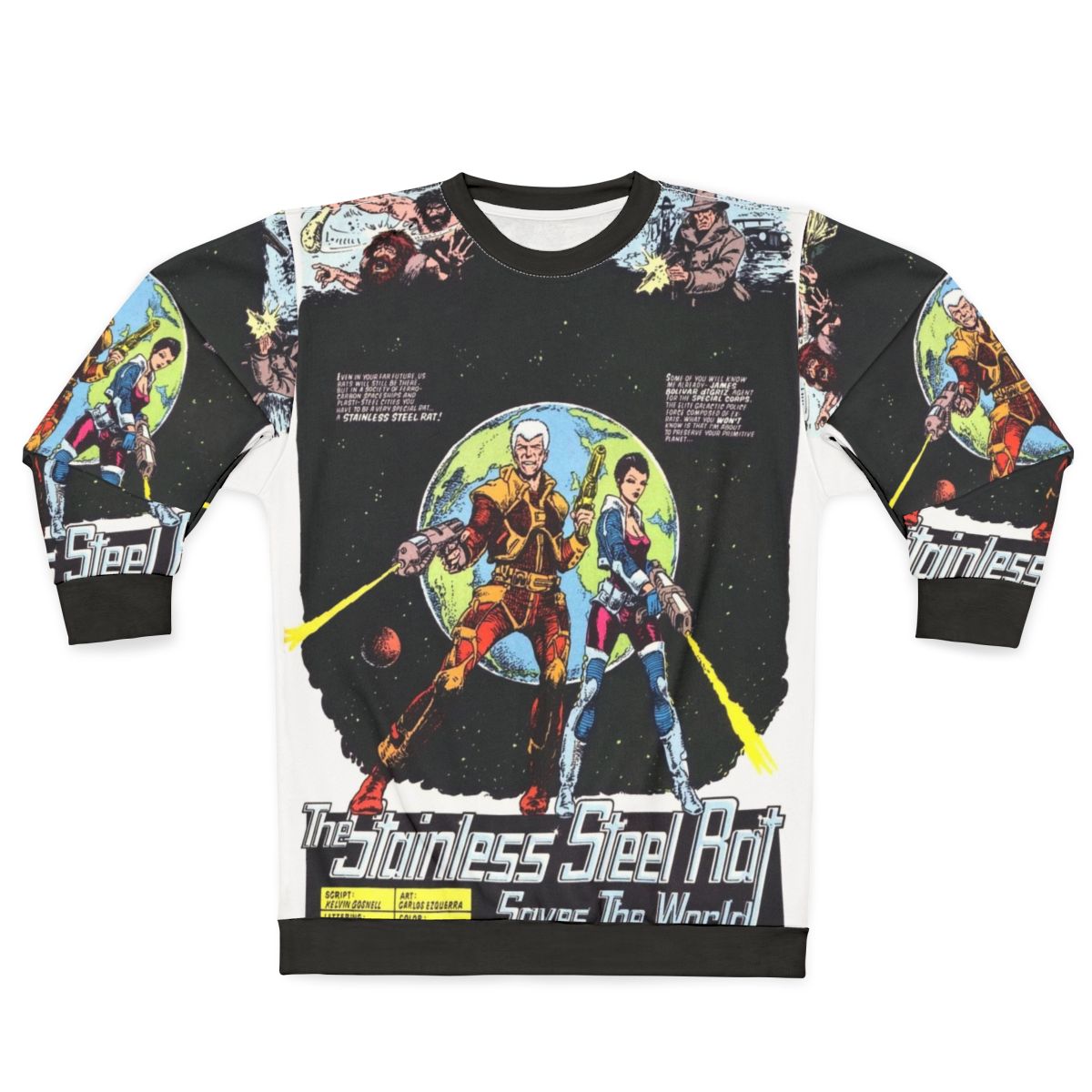 The Stainless Steel Rat Issue 3 Cover Sweatshirt