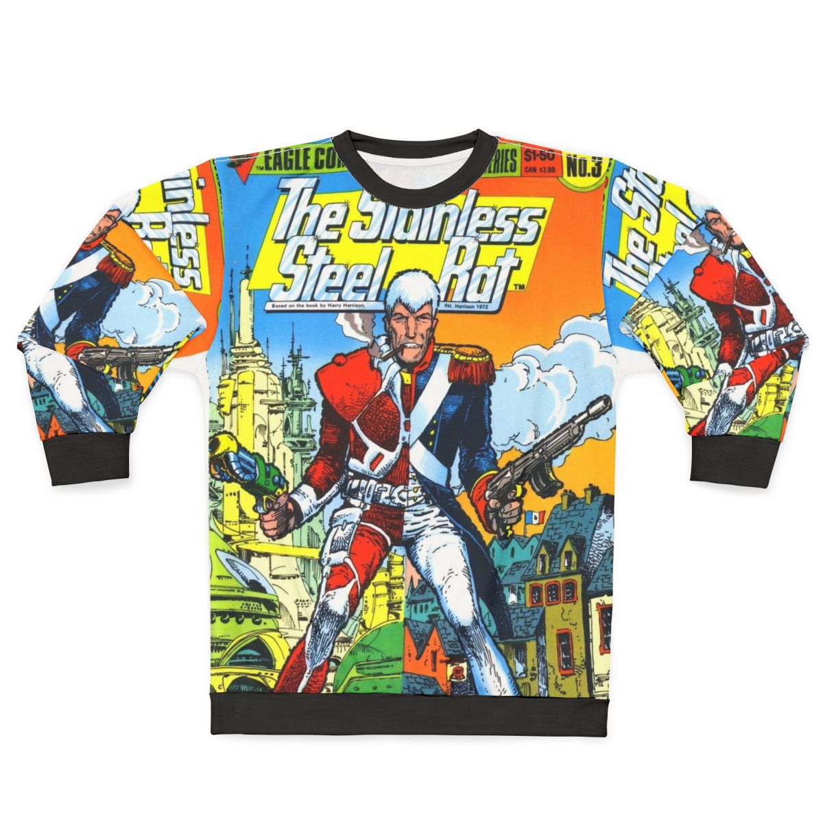 Stainless Steel Rat Science Fiction Sweatshirt