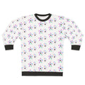 Pastel tie dye sweatshirt featuring Kiss the band and the Starchild