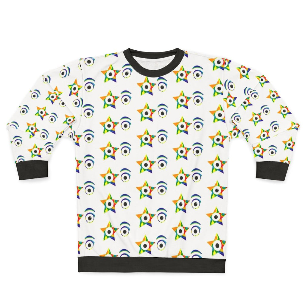 The Starchild Kiss The Band Rainbow Tie Dye Sweatshirt