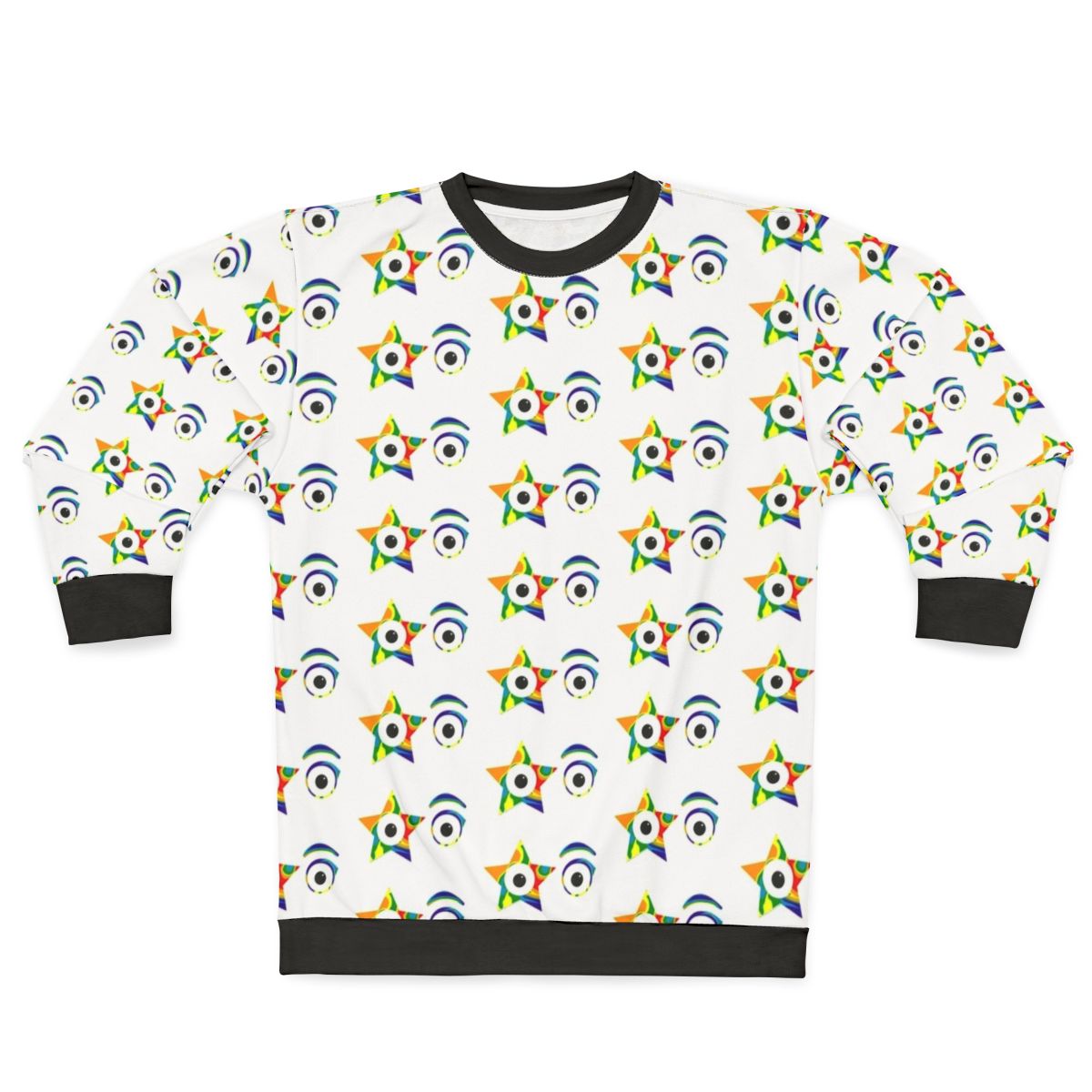 The Starchild Kiss The Band Rainbow Tie Dye Sweatshirt