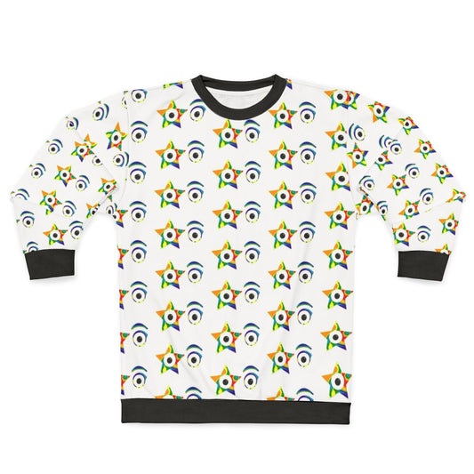 The Starchild Kiss The Band Rainbow Tie Dye Sweatshirt