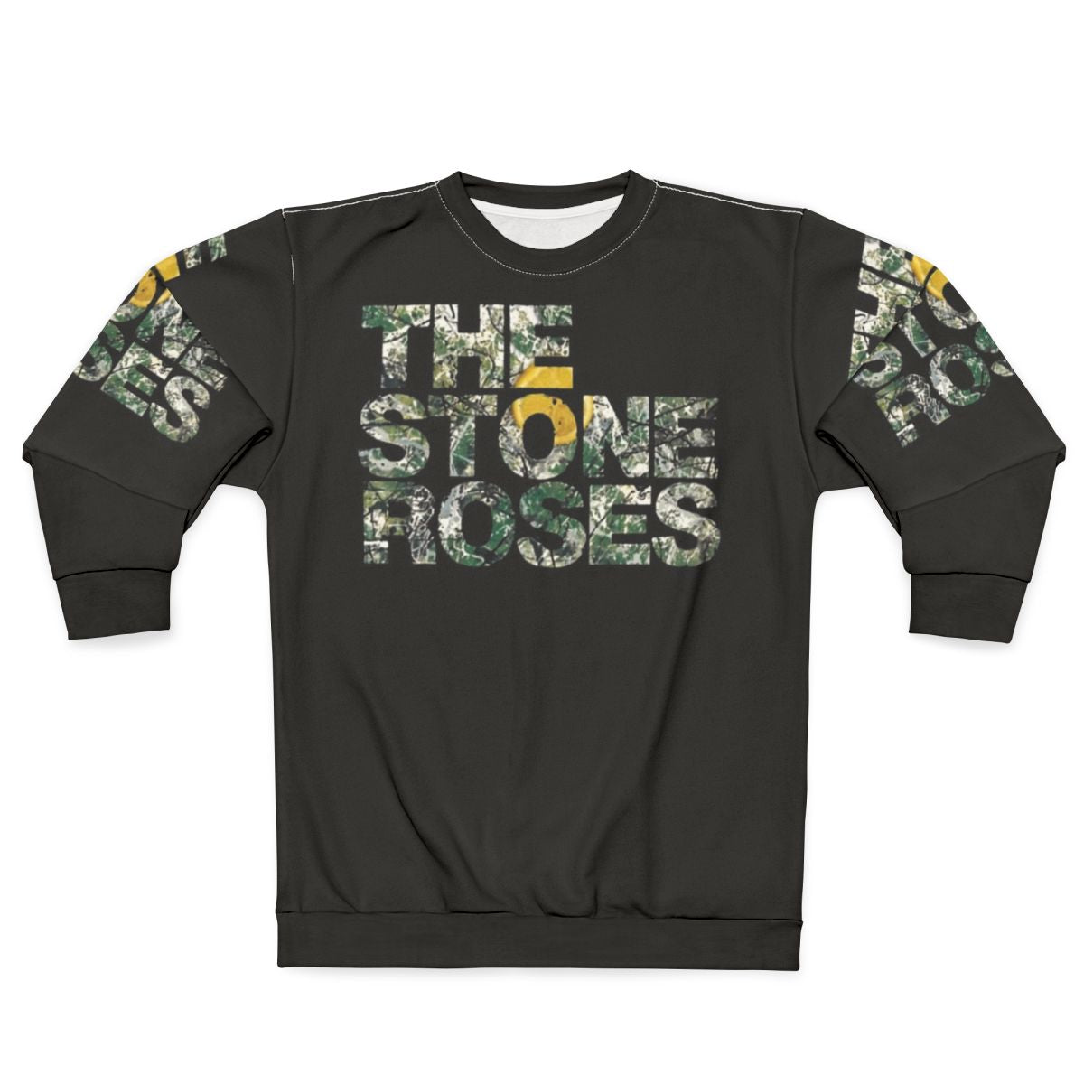 Stone Roses band logo graphic sweatshirt