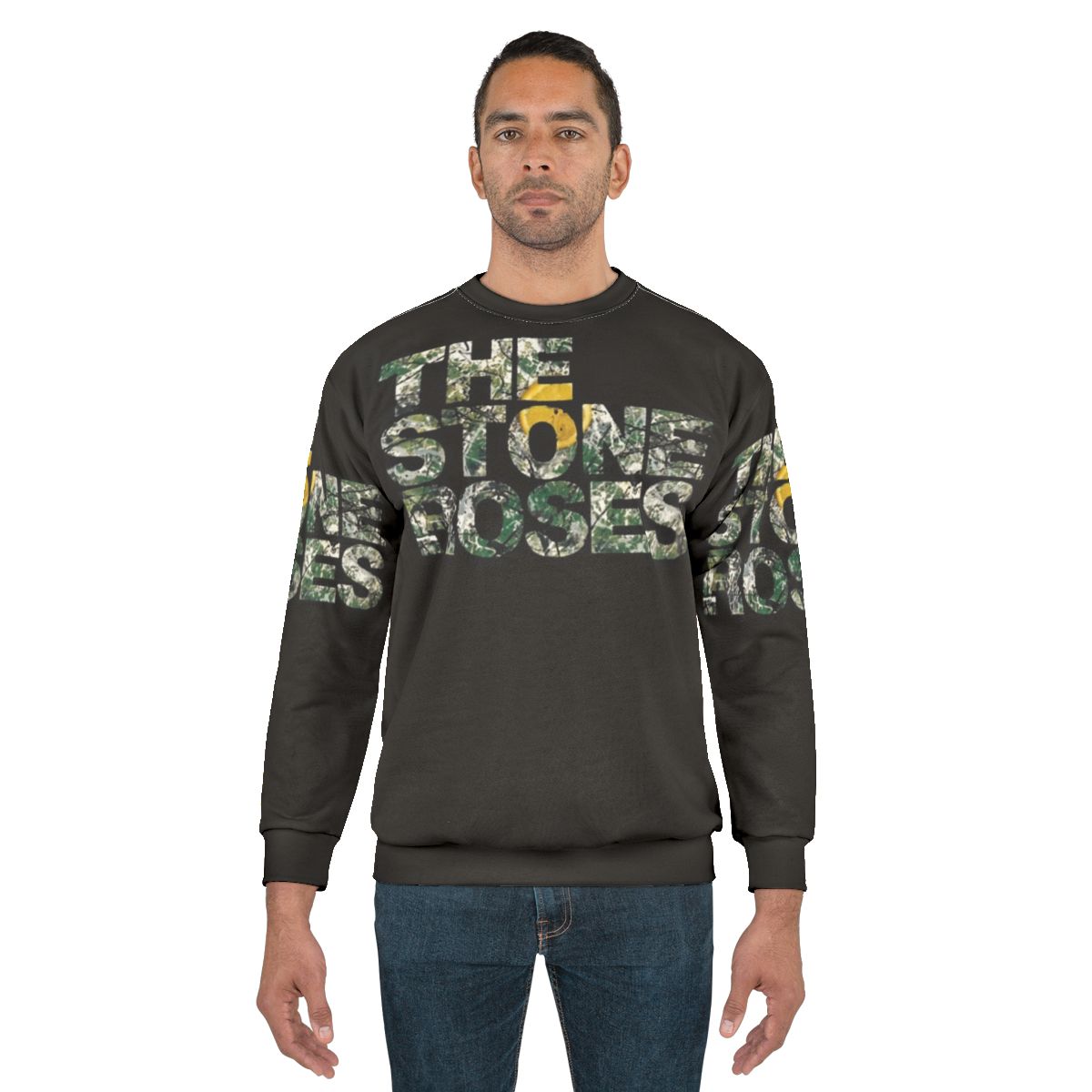 Stone Roses band logo graphic sweatshirt