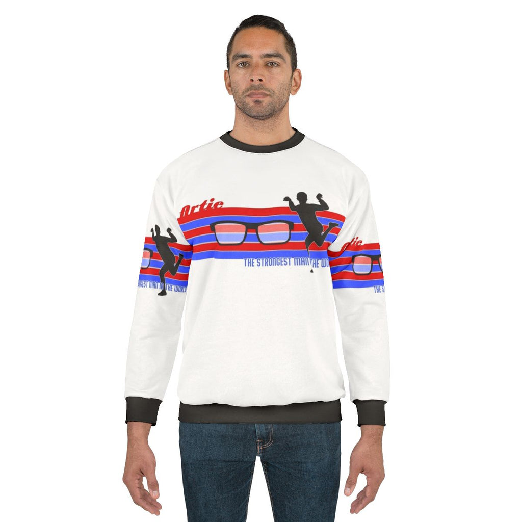 Retro "The Strongest Man in the World" sweatshirt