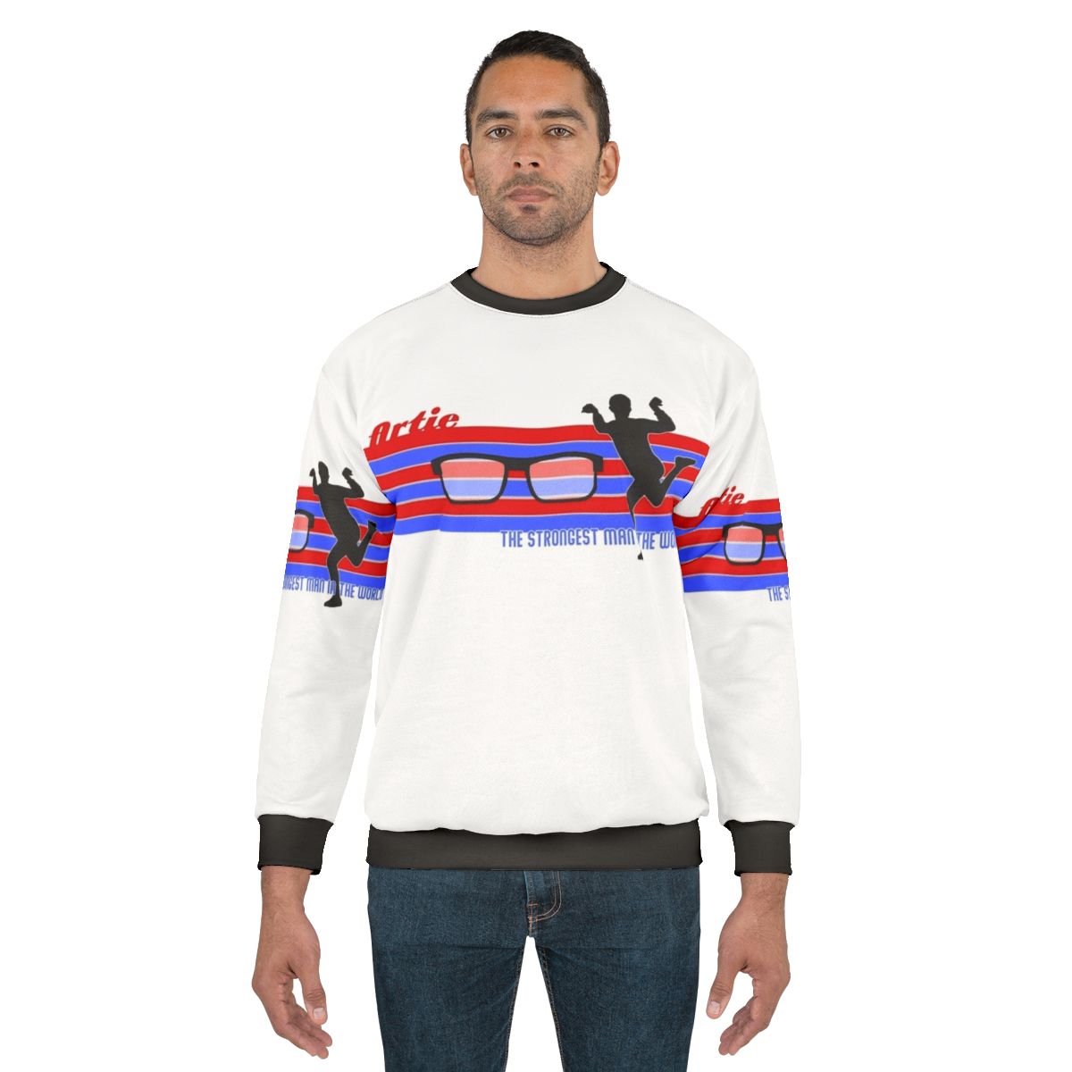 Retro "The Strongest Man in the World" sweatshirt