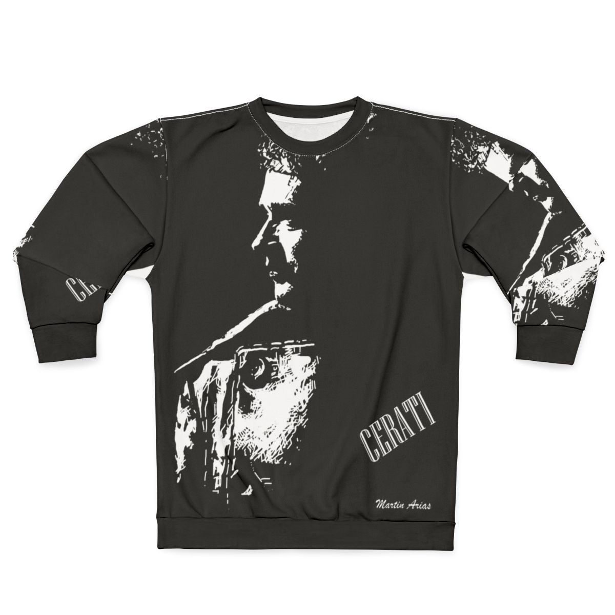 Sunrise Sweatshirt with Gustavo Cerati-Inspired Artwork