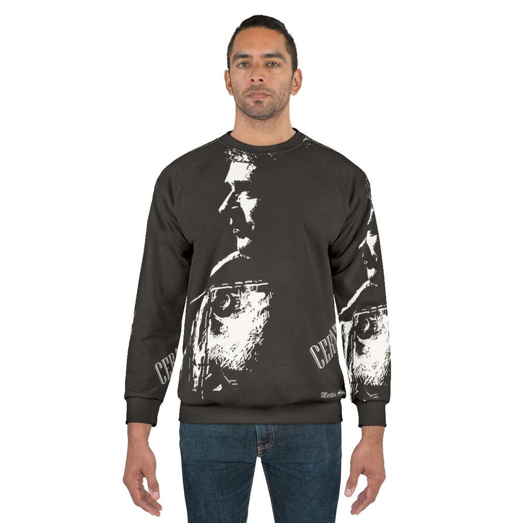 Sunrise Sweatshirt with Gustavo Cerati-Inspired Artwork