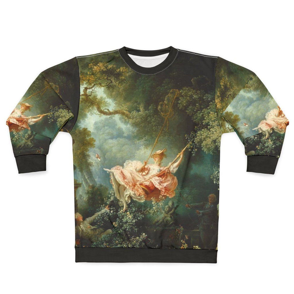 Swing painting by Jean Honore Fragonard graphic sweatshirt