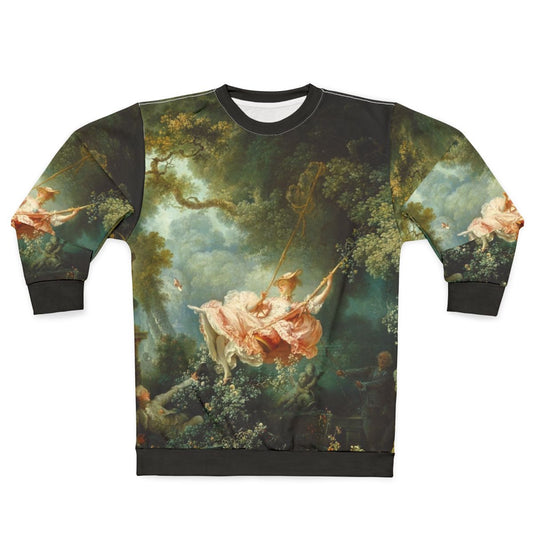 Swing painting by Jean Honore Fragonard graphic sweatshirt