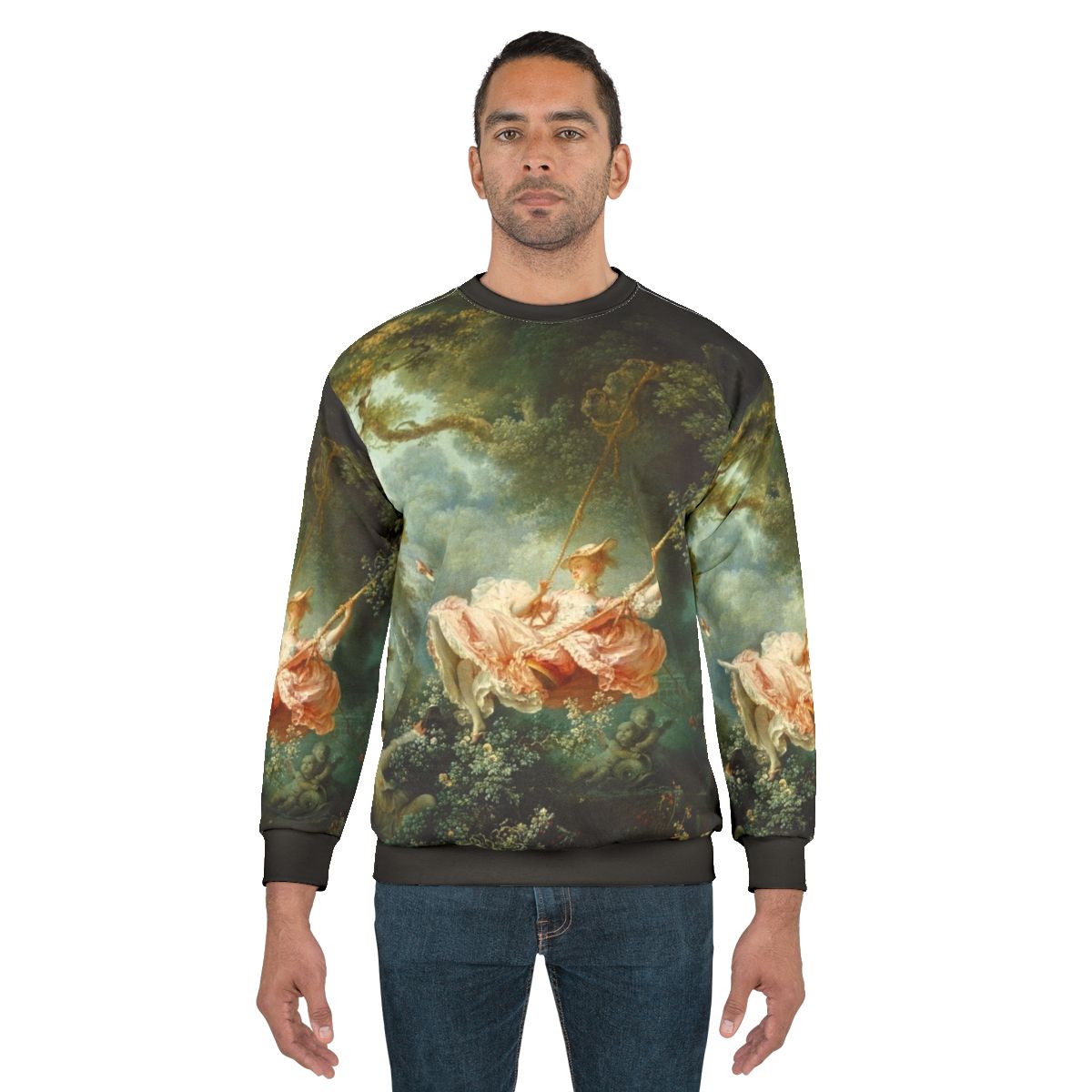 Swing painting by Jean Honore Fragonard graphic sweatshirt