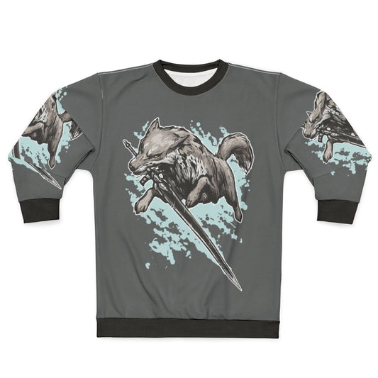 Dark Souls inspired Swordswolf Sweatshirt