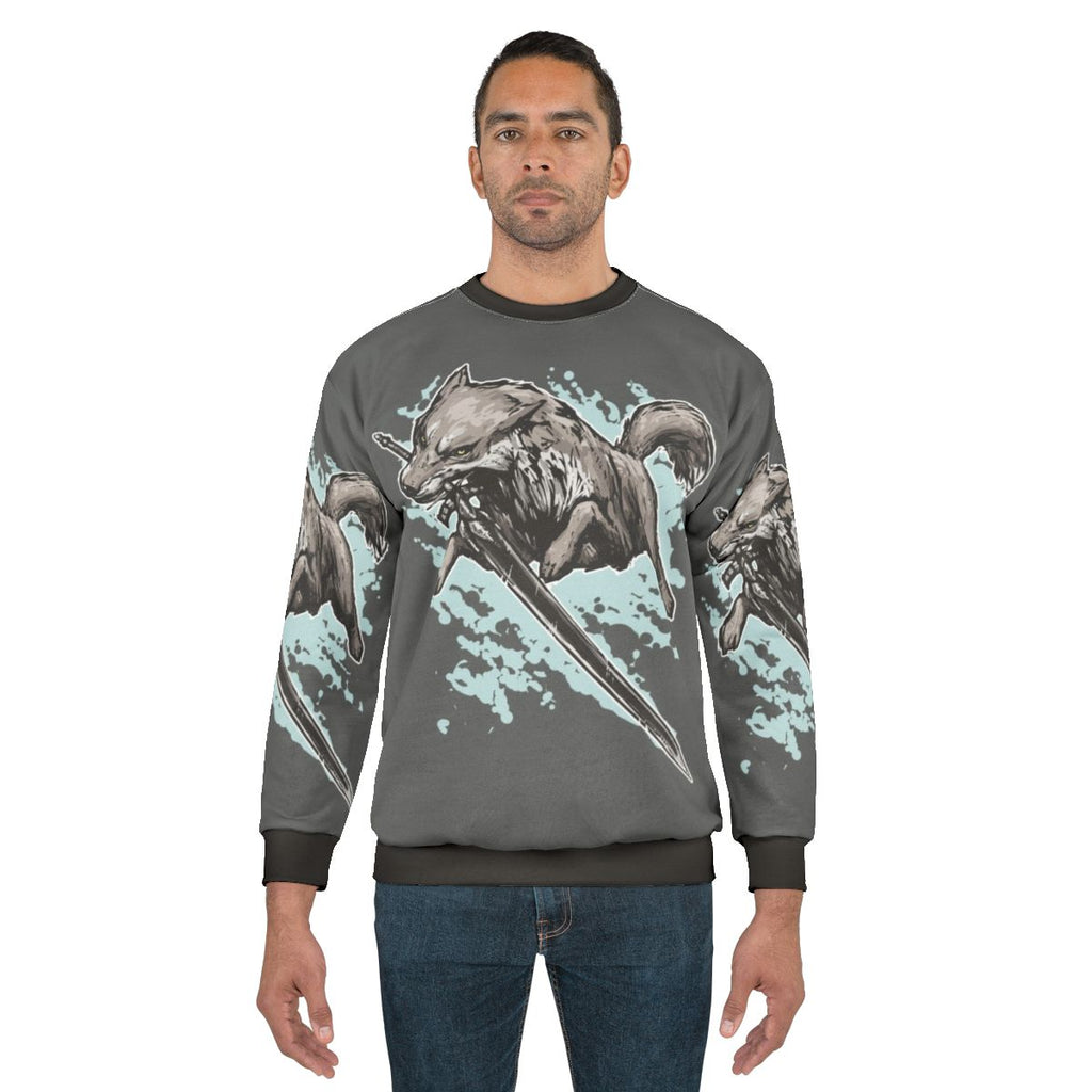 Dark Souls inspired Swordswolf Sweatshirt