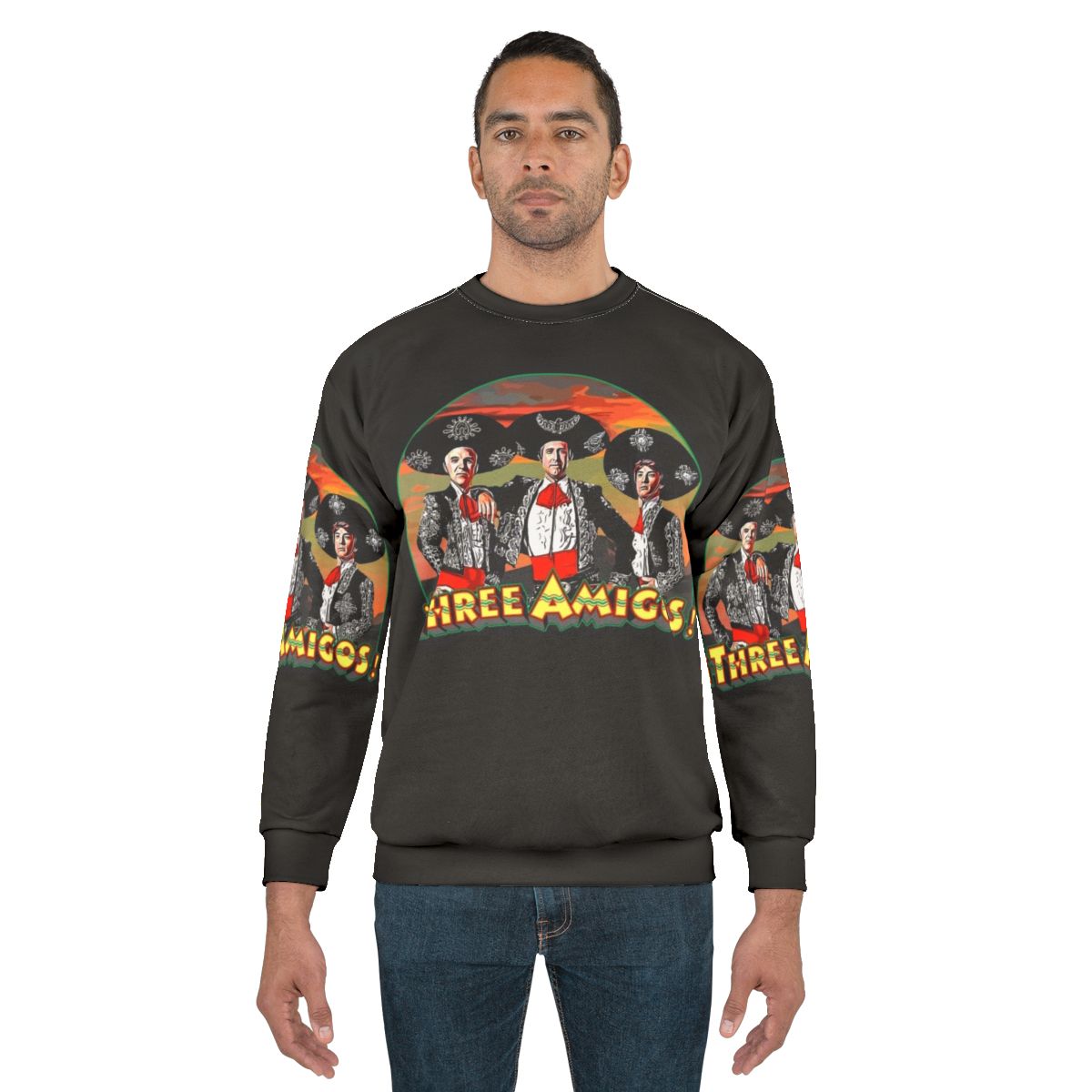 The Three Amigos Sweatshirt - Iconic 80s Comedy Movie Merchandise