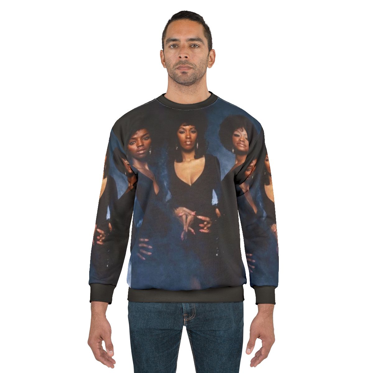 Vintage "The Three Degrees" Soul Music Sweatshirt