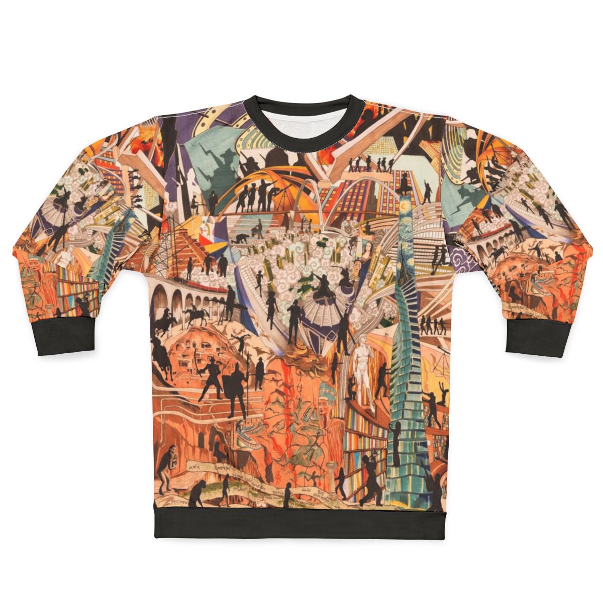 Toolmaker Sweatshirt featuring architectural silhouette design