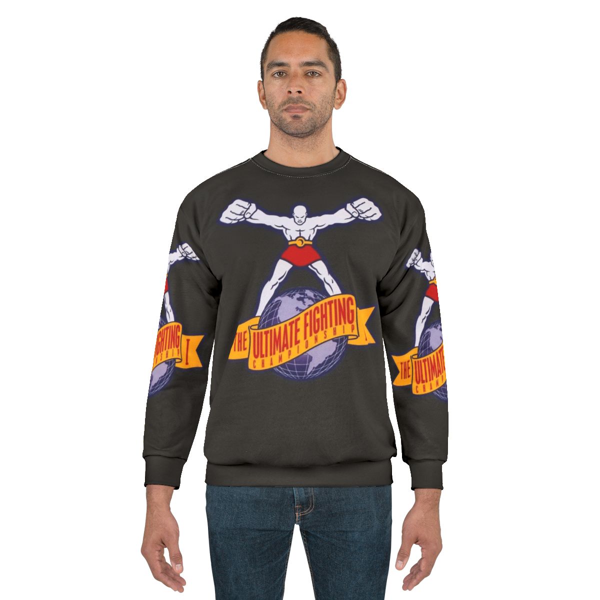 Ultimate Fighting Championship Sweatshirt Featuring UFC Logo