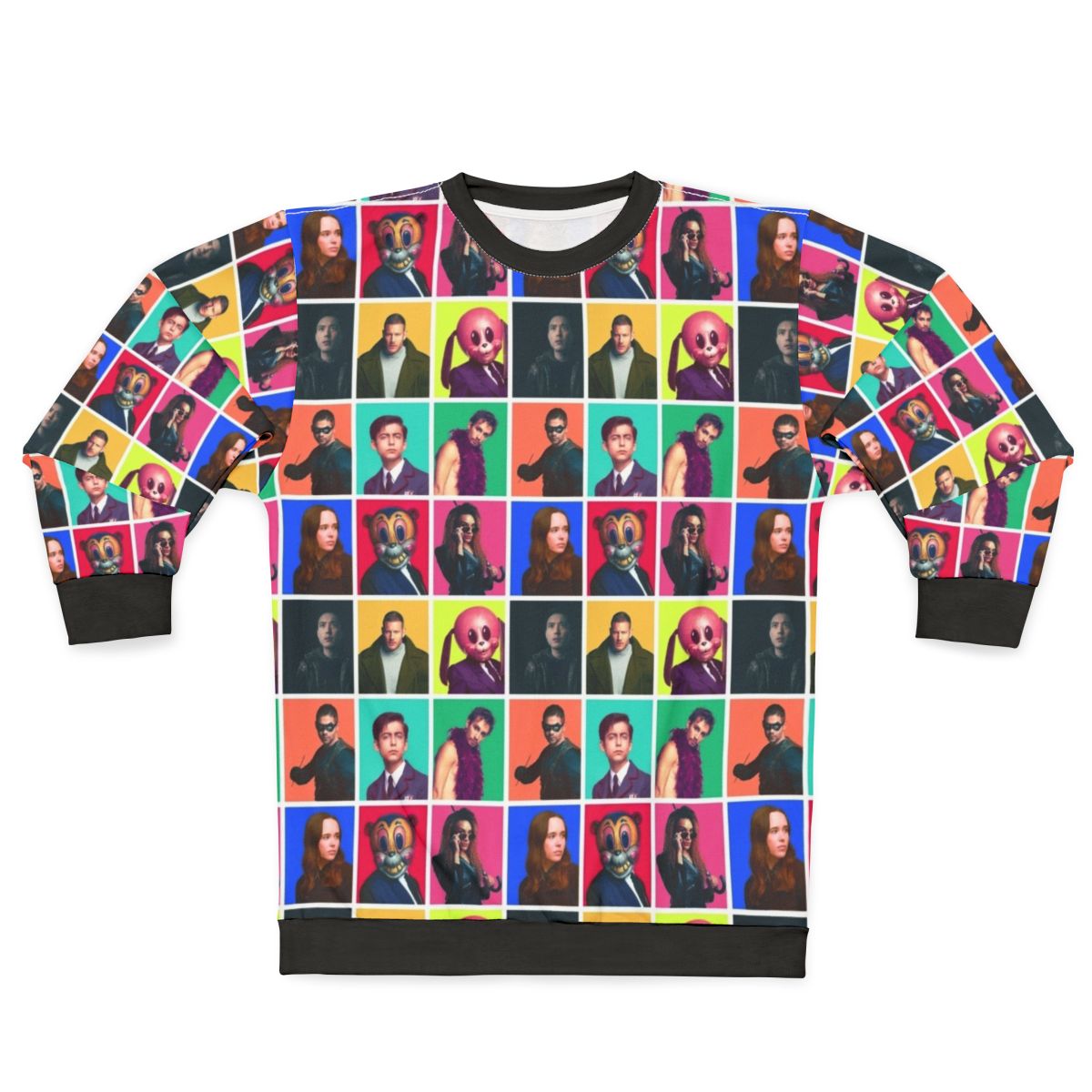 The Umbrella Academy Character Collage Sweatshirt