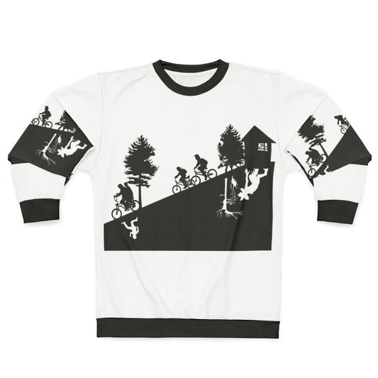Stranger Things Upside Down Sweatshirt with Demogorgon Design