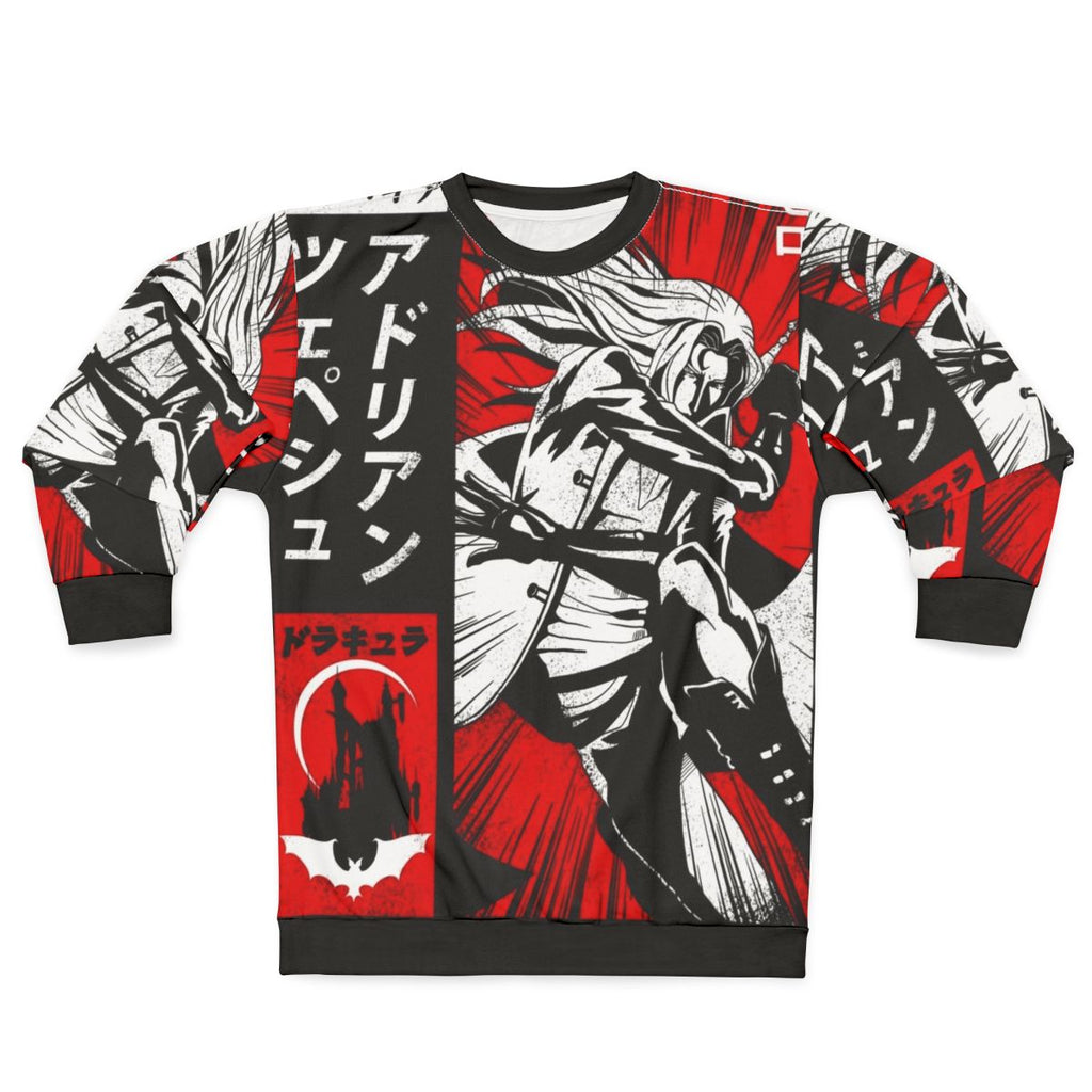 Alucard Vampire Sweatshirt Castlevania Netflix