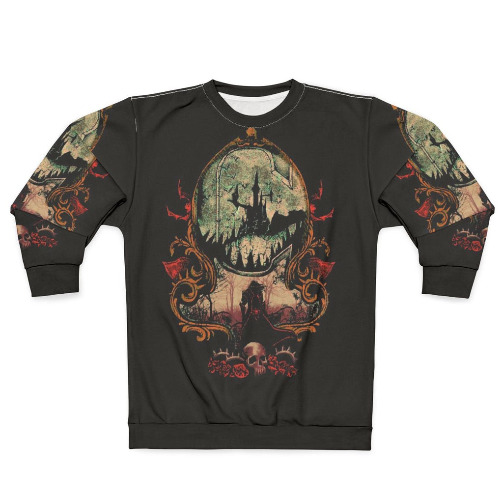 Vampire Killer Sweatshirt - Castlevania Inspired Gaming Apparel