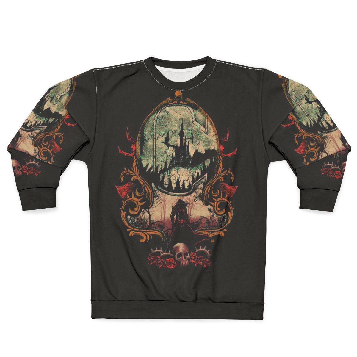 Vampire Killer Sweatshirt - Castlevania Inspired Gaming Apparel